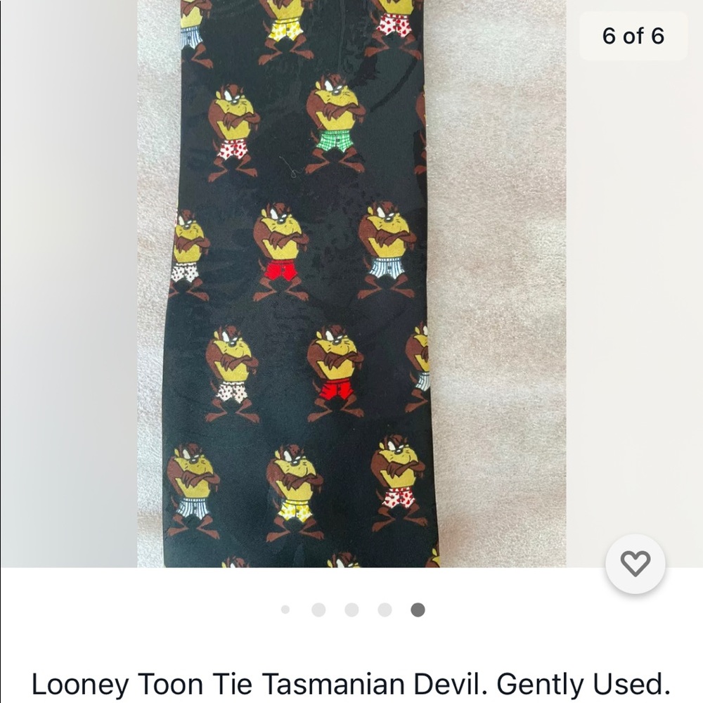 Men’s Vintage Looney Tune Tie.